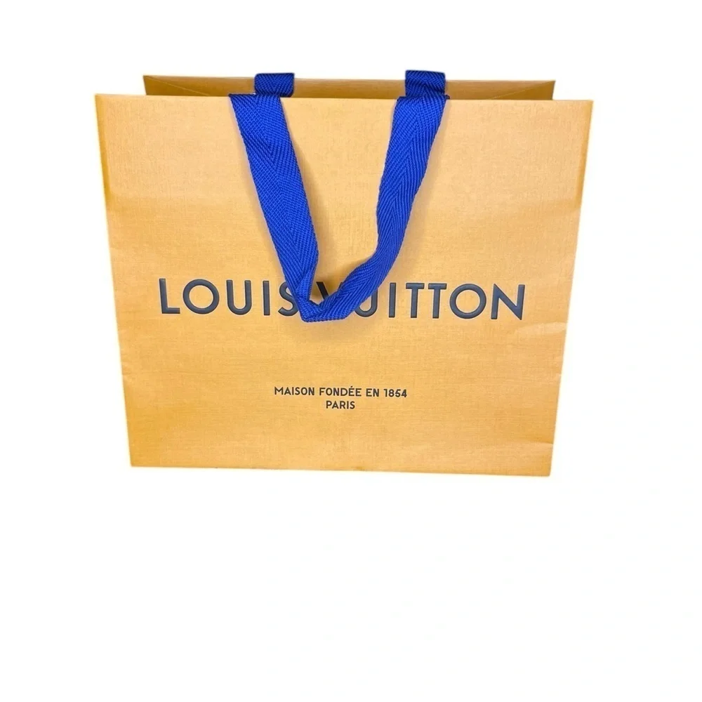 Louis Vuitton Authentic Orange Gift Bag